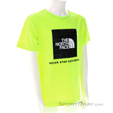 The North Face Redbox S/S Kinder T-Shirt-Gelb-M