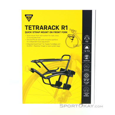 Topeak TetraRack R1 Gepäckträger-Schwarz-One Size