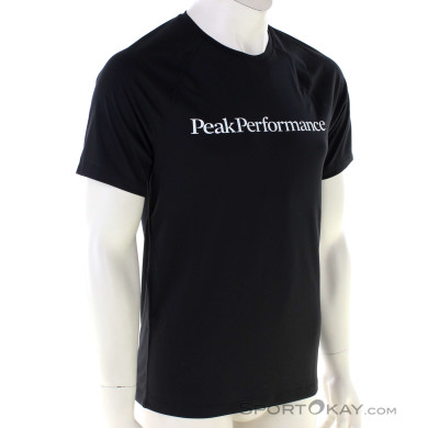 Peak Performance Active Tee Herren T-Shirt-Schwarz-M