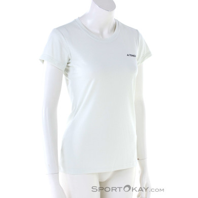 adidas Tivid Damen T-Shirt-Weiss-XL