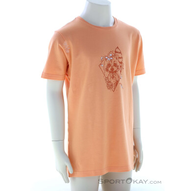 Chillaz Gandia Little Bear Heart Kinder T-Shirt-Orange-152