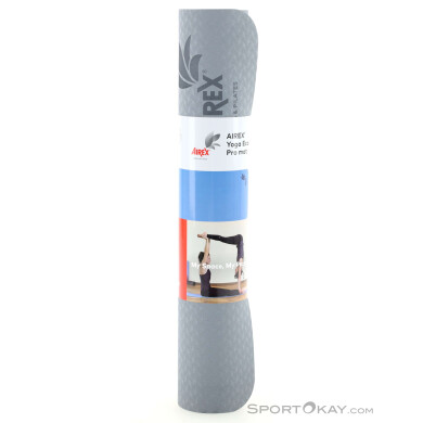 Airex Yoga Eco Pro 183x61x0.4 cm Yogamatte-Dunkel-Grau-One Size