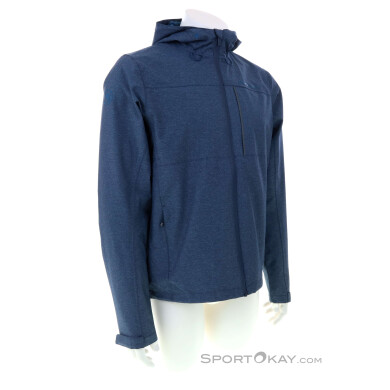 Endura Humvee Waterproof Hooded Herren Bikejacke-Blau-S