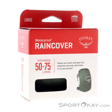 Osprey Ultralight Raincover L 50-75l Regenschutz-Grau-L