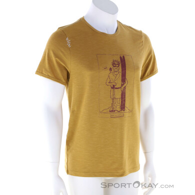 Chillaz Homo Mons Sportivus Herren T-Shirt-Gelb-XS