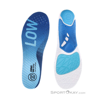 Sidas 3Feet Run Sense Low Einlegesohlen-Blau-M