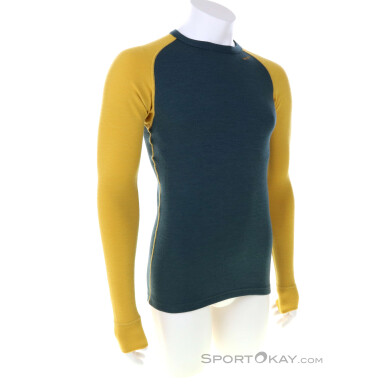 Devold Expedition Merino 235 Herren Funktionsshirt-Oliv-Dunkelgrün-L