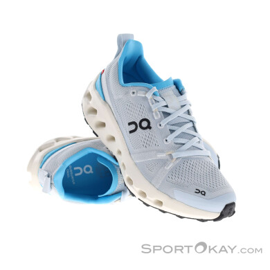 On Cloudsurfer Trail Damen Traillaufschuhe-Hell-Blau-8,5