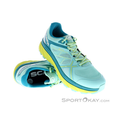 Scarpa Spin Infinity GTX Damen Traillaufschuhe Gore-Tex-Türkis-38,5