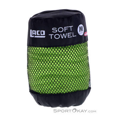 LACD Soft Towel Microfiber M Microfaser Handtuch-Grün-M