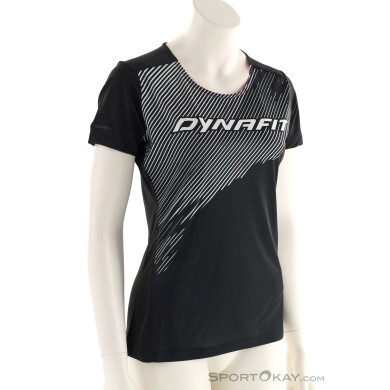 Dynafit Alpine Damen T-Shirt-Schwarz-M
