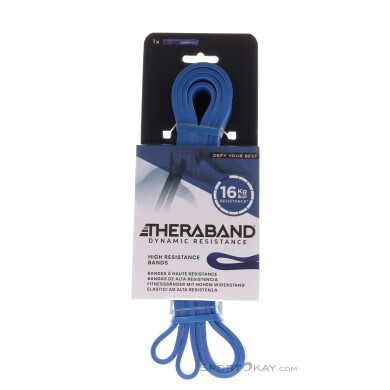 Thera Band Power High Resistance 16kg Fitnessband-Blau-One Size