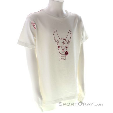 Chillaz Gandia Happy Alpaca Kinder T-Shirt-Weiss-152