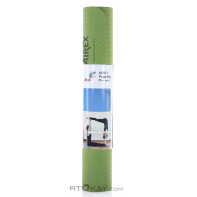 Airex Yoga Eco Pro 183x61x0,4cm Yogamatte-Grün-One Size