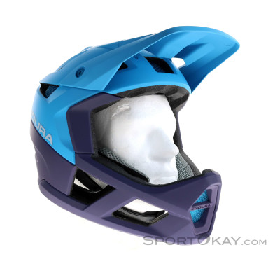 Endura MT500 Fullface Helm-Blau-L-XL