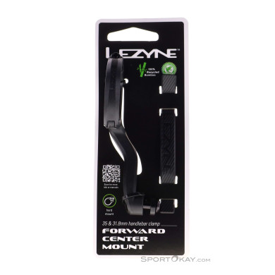 Lezyne Center Mount Lenkerhalterung-Schwarz-One Size