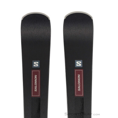 Salomon S / Max N'10 + M11 GW Damen Skiset 2024-Schwarz-162