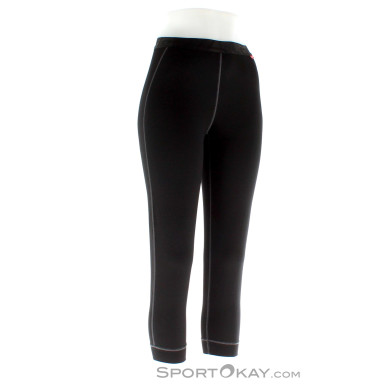 Löffler Trantex Warm 3/4 Damen Funktionshose-Schwarz-38