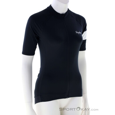 Rapha Core Damen Bikeshirt-Schwarz-S