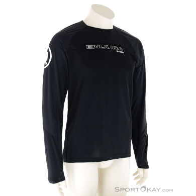 Endura MT500 Burner LS Herren Bikeshirt-Schwarz-XXL