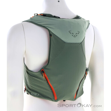 Dynafit Alpine 8l Traillaufweste-Oliv-Dunkelgrün-XL