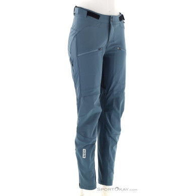 ION Shelter 2L Softshell Damen Bikehose-Blau-M