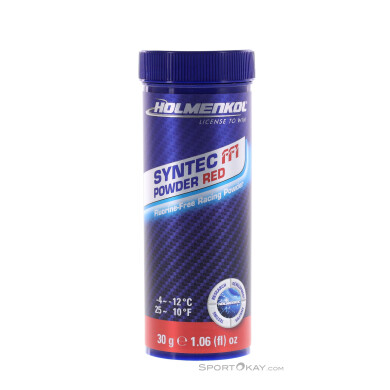 Holmenkol Syntec FF1 30g red Finish Pulver-Rot-30