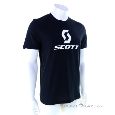 Scott Icon Herren T-Shirt-Schwarz-XL