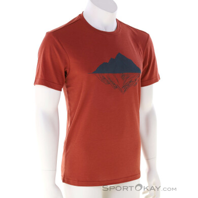 Rab Crimp Refelction Herren T-Shirt-Rot-M