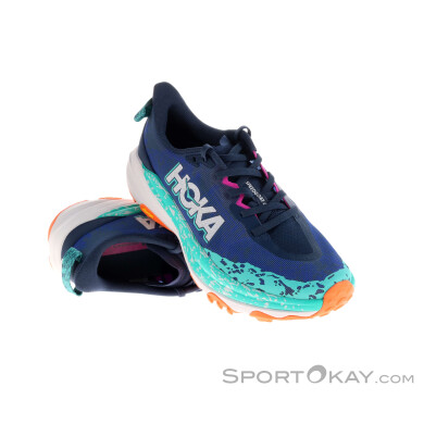 Hoka Speedgoat 6 Damen Traillaufschuhe-Mehrfarbig-8