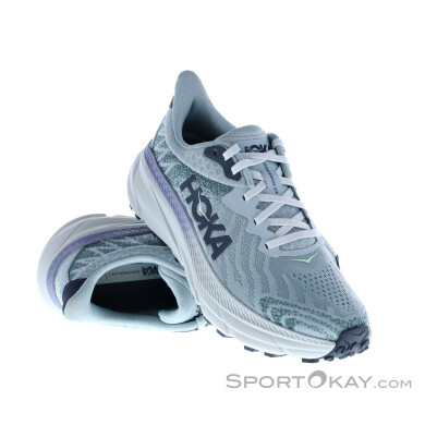 Hoka Challenger ATR 7 Damen Traillaufschuhe-Hell-Blau-8,5