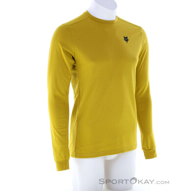 Fox Ranger DriRelease MD L/S Herren Bikeshirt-Gelb-L
