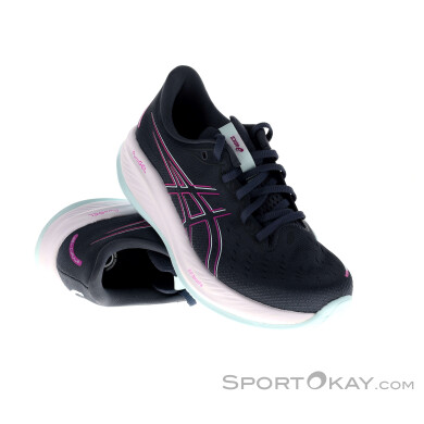 Asics Gel-Cumulus 26 Damen Laufschuhe-Anthrazit-8