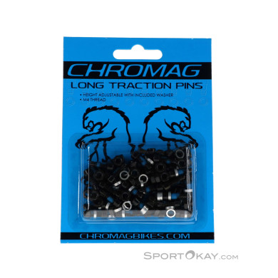 Chromag Long Pedal Pins-Schwarz-One Size