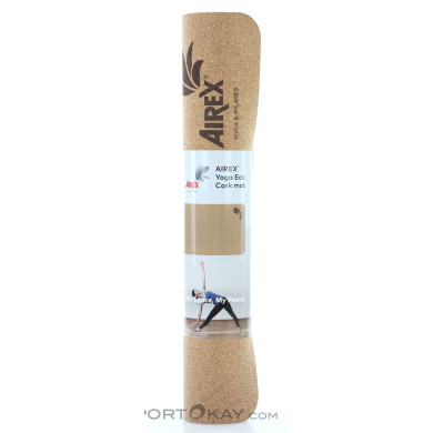 Airex Eco Yoga Cork 183x61x0,4cm Yogamatte-Braun-One Size