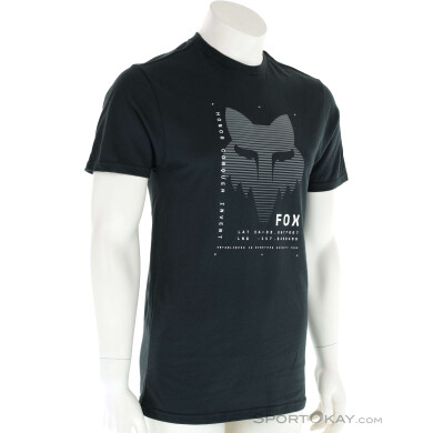 Fox Dispute Premium Herren T-Shirt-Schwarz-XXL