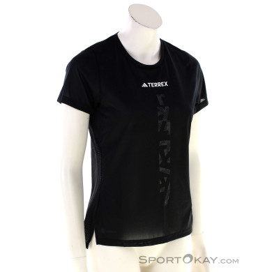 adidas Terrex AGR Shirt Damen T-Shirt-Schwarz-M