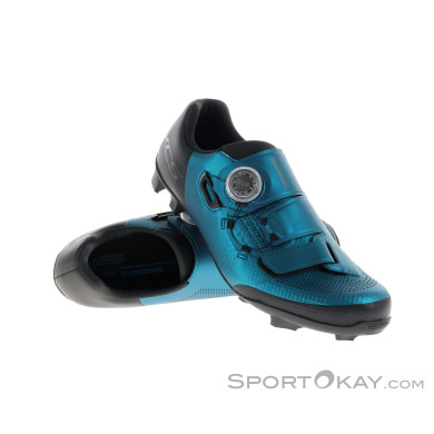 Shimano XC502 Damen MTB Schuhe-Türkis-40