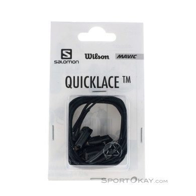 Salomon Quicklace Kit Schuhbänder-Schwarz-One Size