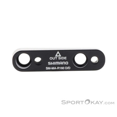 Shimano Adpater für 160mm Disc Bremsscheiben Zubehör-Schwarz-One Size
