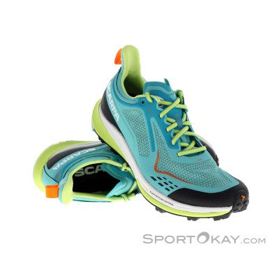 Scarpa Golden Gate Klima RT Damen Traillaufschuhe-Türkis-38,5