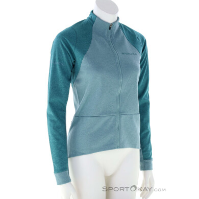 Endura GV5500 L/S Damen Bikeshirt-Hell-Blau-M