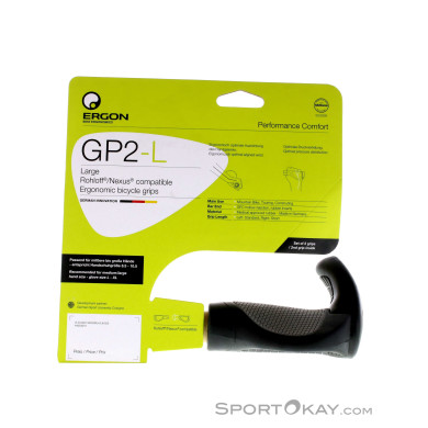 Ergon GP2 Rohloff/Nexus Griffe-Schwarz-L