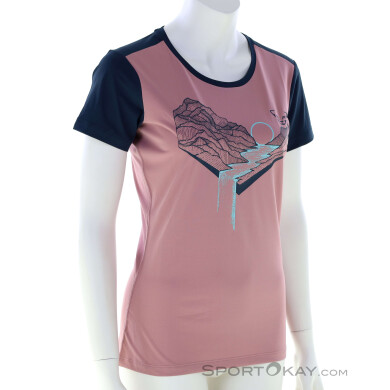Dynafit Transalper Light Damen T-Shirt-Pink-Rosa-M
