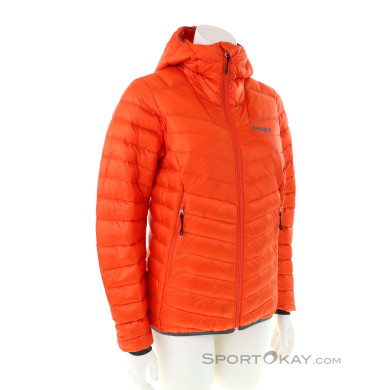 Bergans Senja Down Light Hood Damen Tourenjacke-Orange-M