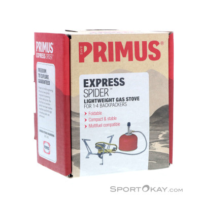 Primus Express Spider II Stove Gaskocher-Grau-One Size