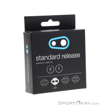 Crank Brothers Standard Release 0 Degree Pedal Cleats-Silber-One Size