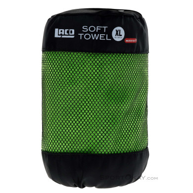 LACD Soft Towel Microfiber XL Microfaser Handtuch-Grün-XL
