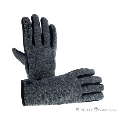 Spyder Bandit Strike Herren Handschuhe-Schwarz-S