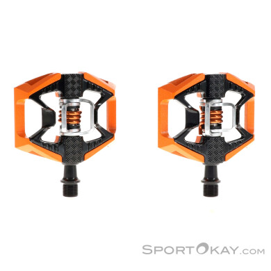 Crankbrothers Double Shot 2 Kombi Pedale-Orange-One Size